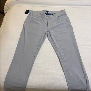 Peter Millar Light Gray Men's Lightweight Pants